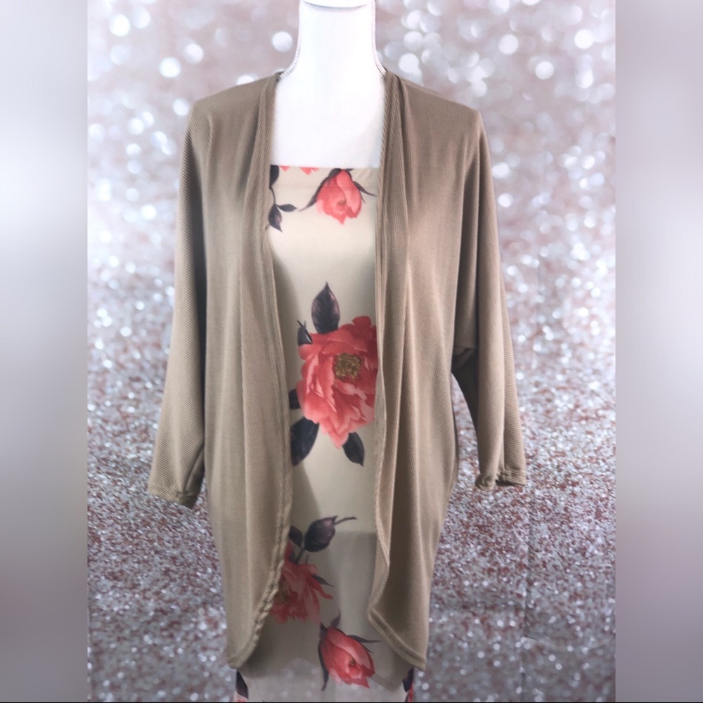 Tan Cardigan